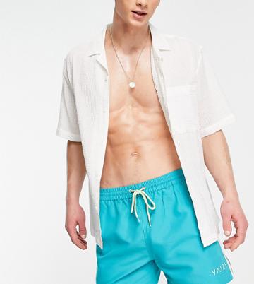 Vai21 Swim Shorts In Teal-green