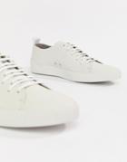 Hugo Zero Leather Sneaker In White - White
