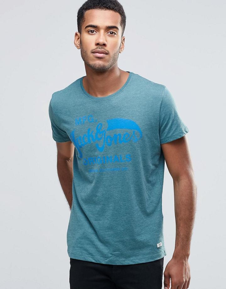 Jack & Jones Tee Logo T-shirt - Blue