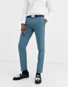 Twisted Tailor Super Skinny Suit Pants In Blue