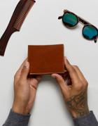 Stradivarius Vintage Wallet In Tan - Beige