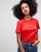Adolescent Clothing Not Ur M8 T-shirt - Red