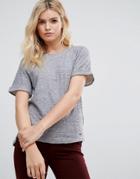 Pepe Jeans Mae 70's Blow Up T-shirt - Blue