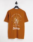 Dickies Bettles Back Print T-shirt In Orange