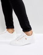 Luke Sport Haskell Quilted Leather Sneaker In White - White