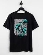 Bolongaro Trevor Endless Rose T-shirt In Black