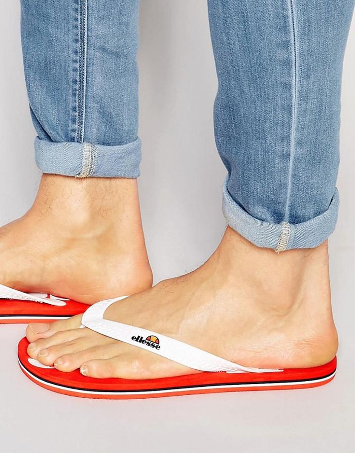 Ellesse Trevi Flip Flops - Red