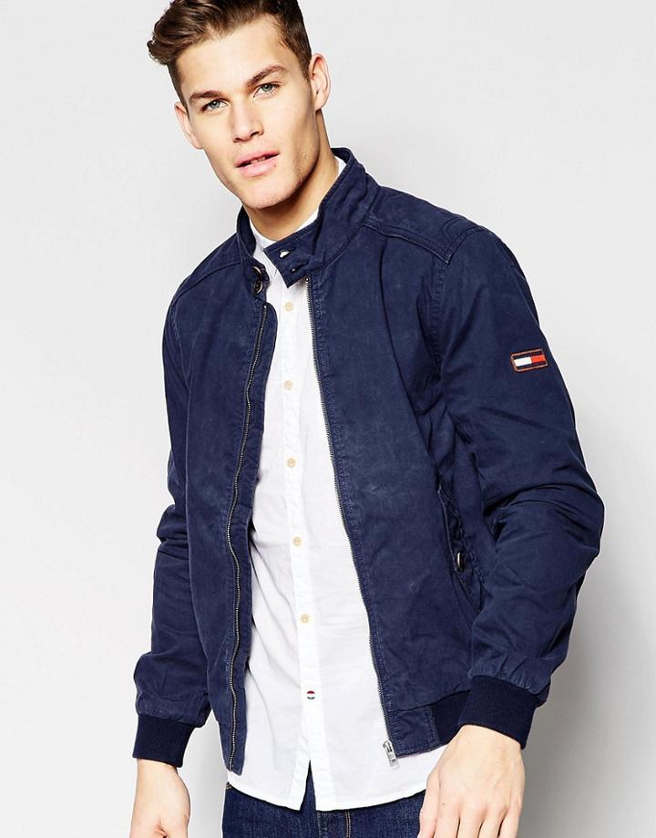 Tommy Hilfiger Harrington Jacket In Navy - Navy