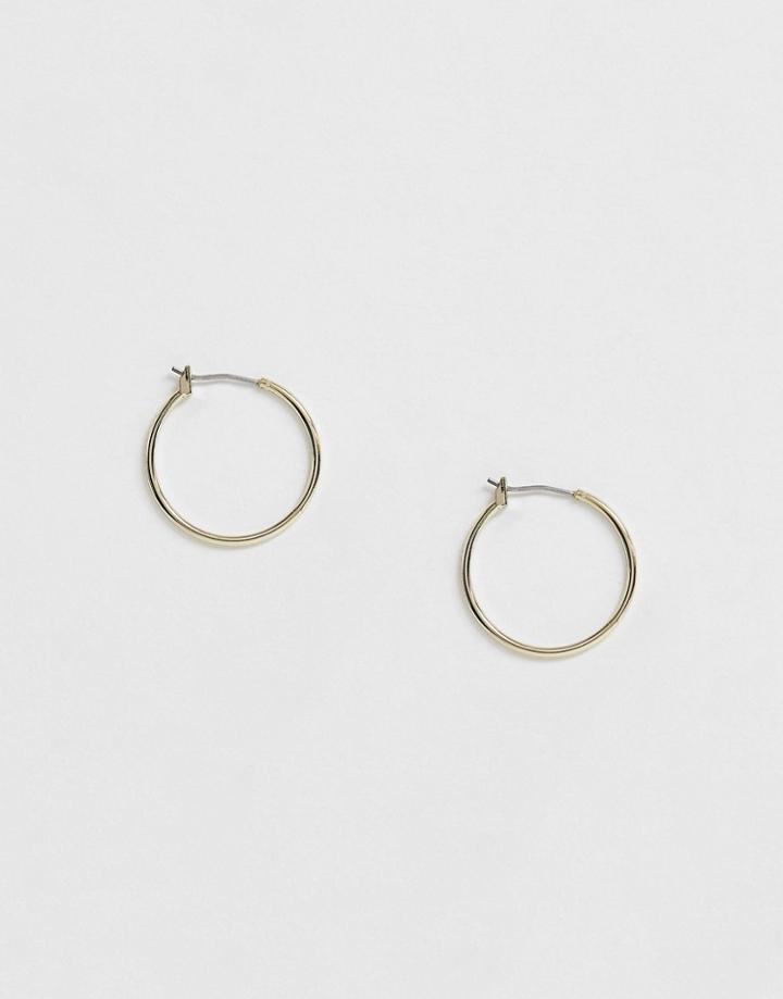 & Other Stories Glossy Hoops Earrings In Gold