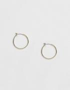 & Other Stories Glossy Hoops Earrings In Gold
