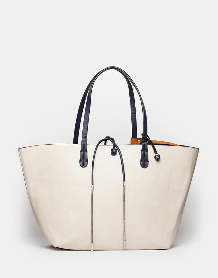 Fiorelli Savannah Nautical Tote With Detachable Organiser - Nautical