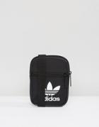 Adidas Originals Trefoil Flight Bag In Black Bk6730 - Black