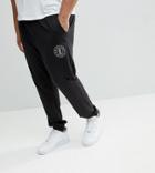Only & Sons Plus Slim Jogger With Brand Logo - Black