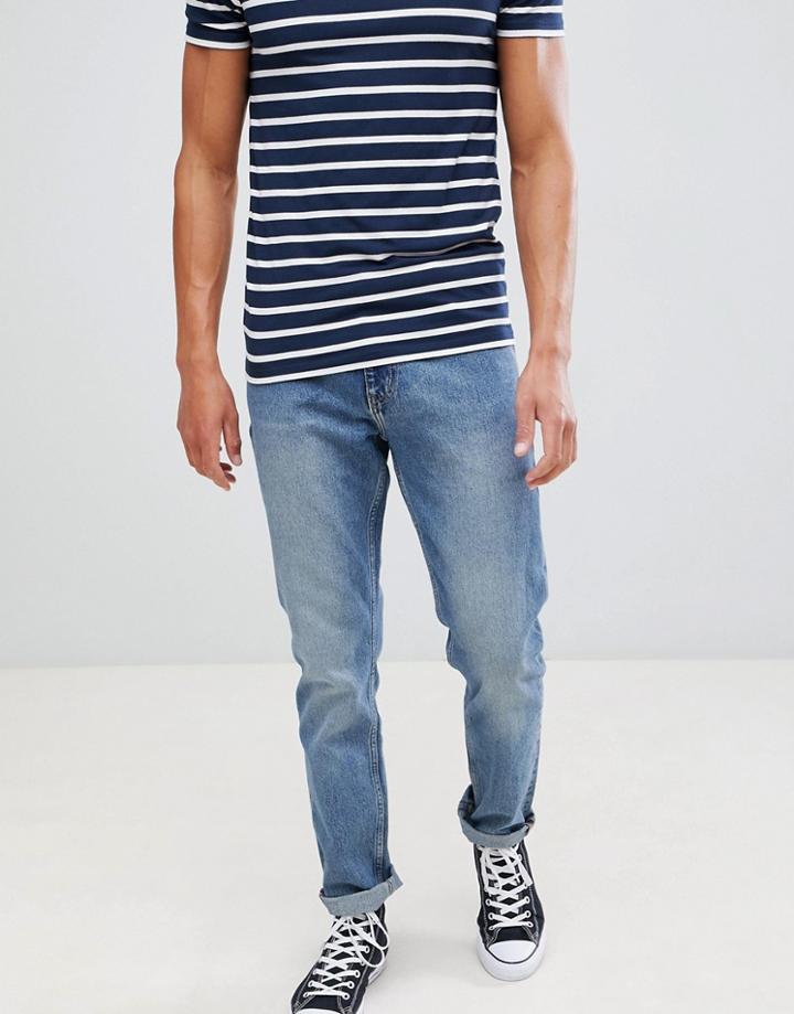 Weekday Friday Skinny Jeans Chelsea Blue - Blue
