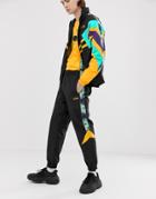 Diadora Retro Track Pant Mvb In Black - Black
