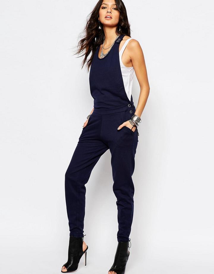Noisy May Casual Slouchy Jumpsuit - Navy