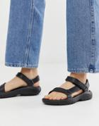 Teva Hurricane Drift Sandals In Black