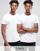 Edwin Double Pack T-shirt - White