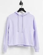 Pieces Hoodie Set In Lilac-purple