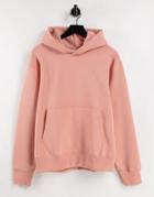 Adidas Originals Adicolor Contempo Boyfriend Fit Hoodie In Blush-pink