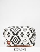 Mi Pac Asos Exclusive Geometric Make Up Bag - Geometric