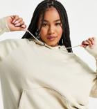 Nike Plus Essentials Hoodie In Stone-neutral