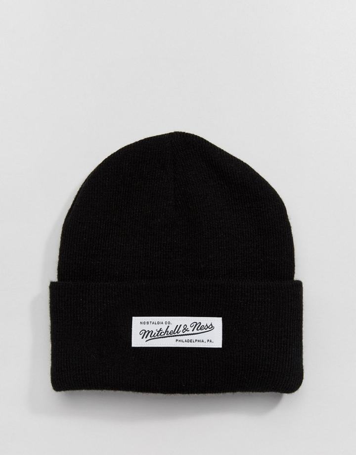 Mitchell & Ness Beanie Nostalgia - Black