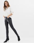 B.young Super Shiney Coated Jeans - Black