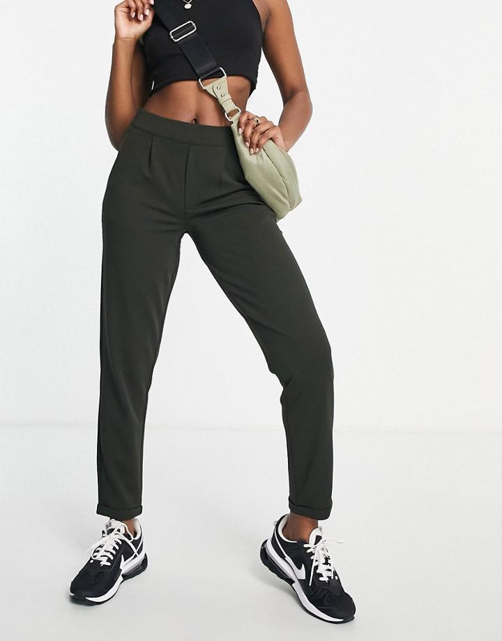 Jdy Delicious Ankle Grazer Pants In Black