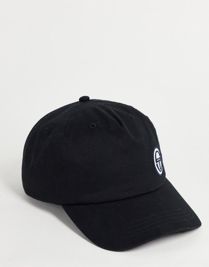 Sergio Tacchini Cap With Logo In Black