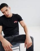 Good For Nothing Muscle Heart Logo T-shirt In Black - Black