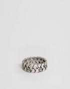 Seven London Silver Chunky Ring - Silver
