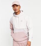 Puma Convey Logo Hoodie In Multi Taupe Exclusive To Asos-grey