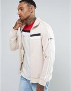Adidas Originals Track Jacket In Beige Bk7523 - Beige