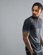 Asics Running Fuzex Seamless T-shirt In Gray 141239-7019 - Green
