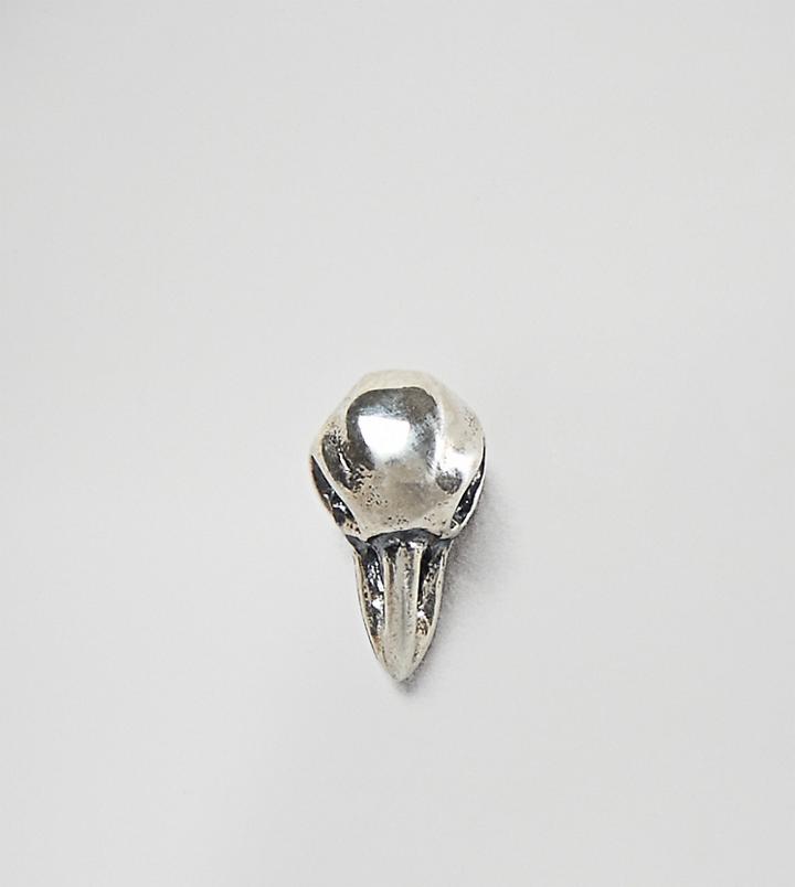 Serge Denimes Bird Stud Earring In Sterling Silver - Silver