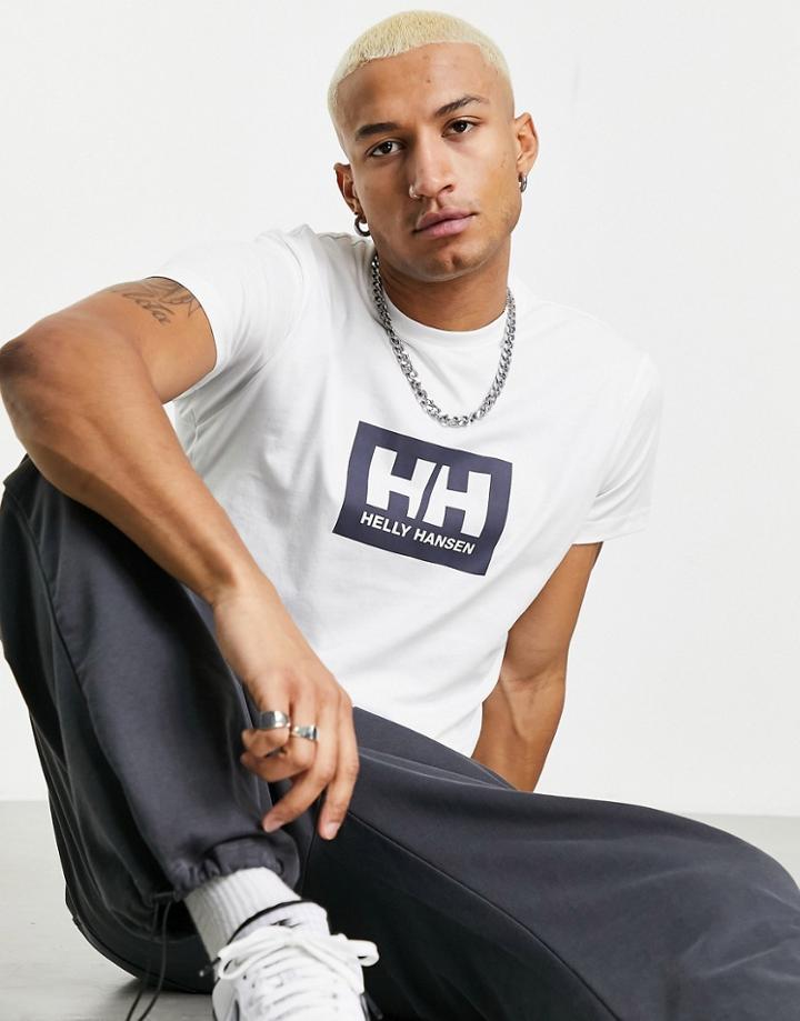 Helly Hansen Box T-shirt In White