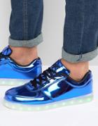 Wize & Ope Led Metallic Low Sneakers - Blue