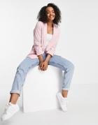 New Look Blazer In Pink Gingham - Part Of A Set