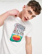 Puma Hoops Basketball Graphic T-shirt In White