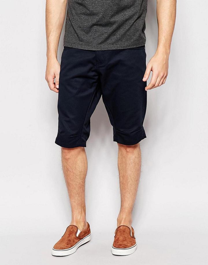 Jack & Jones Anti Fit Chino Shorts - Navy