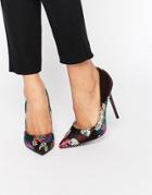 Public Desire Josie Floral Court Shoes - Floral Print