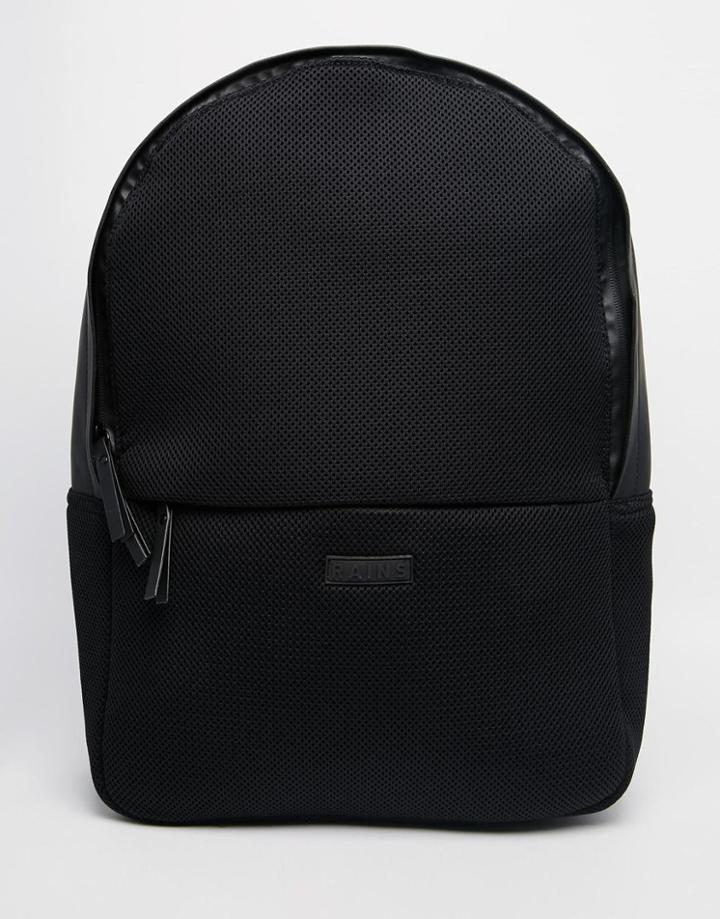 Rains Mesh Backpack - Black