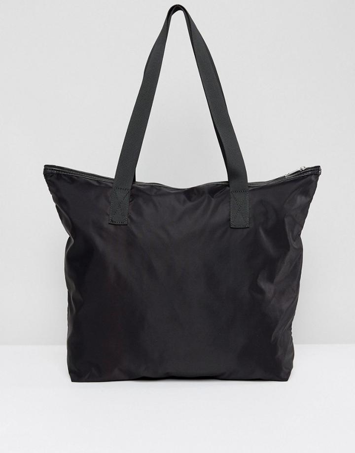 Asos Zip Top Everyday Carryall - Black
