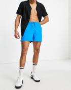 Tommy Hilfiger Swim Shorts With Small Flag Logo In Blue-blues