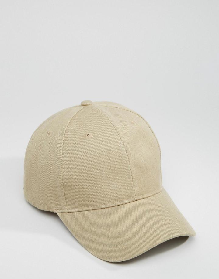 Gregory's Baseball Cap In Stone - Beige