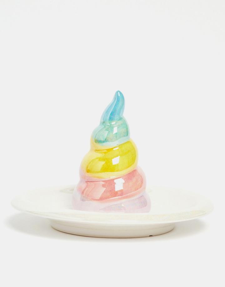 Typo Unicorn Poop Jewelry Dish - Multi