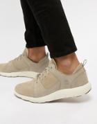 Timberland Flyroam Suede Sneakers In Stone - Stone