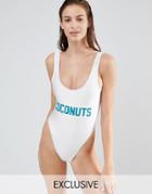 Private Party Coconuts Swimsuit - White