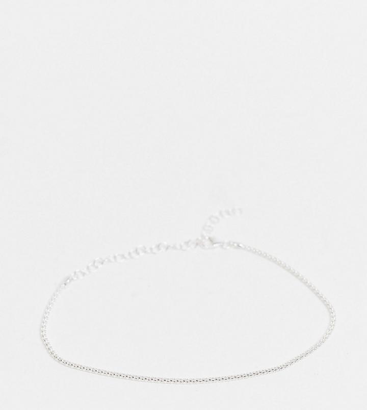 Kingsley Ryan Curve Curved Tube Chain Bracelet In Sterling Silver